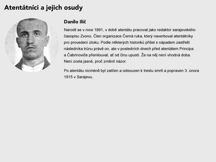 Grafika - atentát - František Ferdinand d'Este