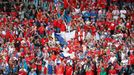 Euro 2016, Česko-Španělsko: čeští fanoušci