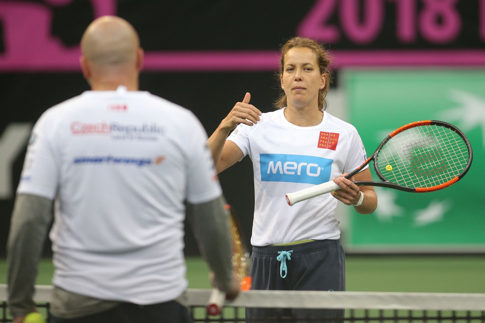 Barbora Strýcová před finále Fed Cupu 2018