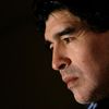 FILE PHOTO:  Maradona, coach of Argentina's national soccer team attends news conference in Munich