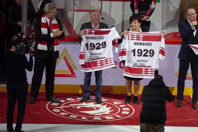 90 let třineckého hokeje: Exhibice Třinec - Vsetín