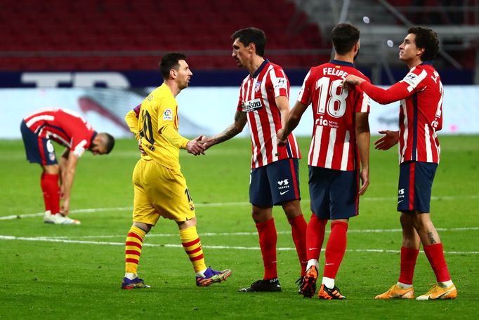 Atlético Madrid - Barcelona, Lionel Messi po prohře