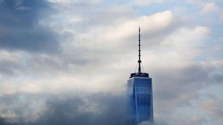 Unikátní záběry ze stavby mrakodrapu One World Trade Center