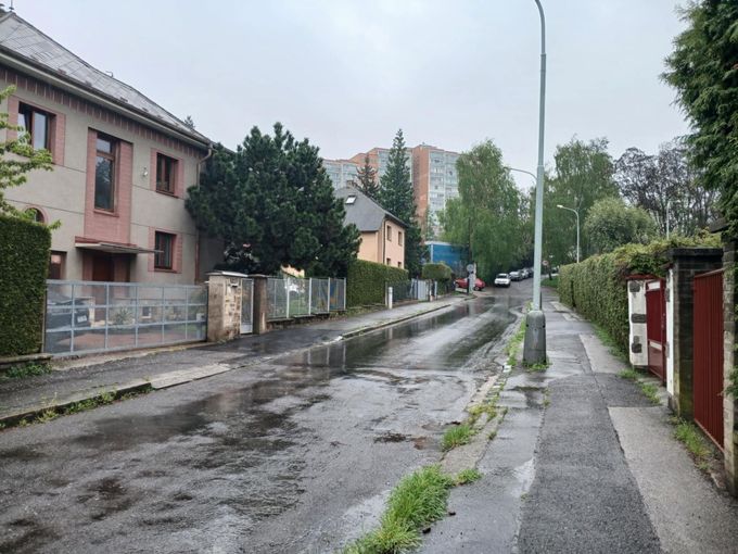 Poříčanská ulice.