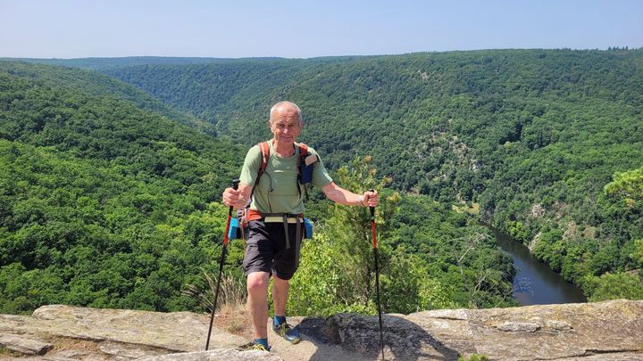 "Chtěl jsem si dokázat, že na to mám." V 76 letech pokořil 2 142 km na Stezce Českem; Zdroj foto: Archiv Jaroslava Maršíka