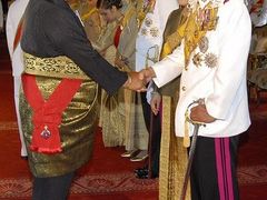 Malajský král Syed Sirajuddin Ibni Al-Marhum