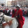 Svatý Martin přivezl k požehnání letošní mladá vína