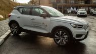 Volvo XC40 Recharge při prvním představení v ČR