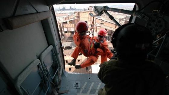 Fotoreportáž: Do továrny z nebe? Hasiči ve starých železárnách