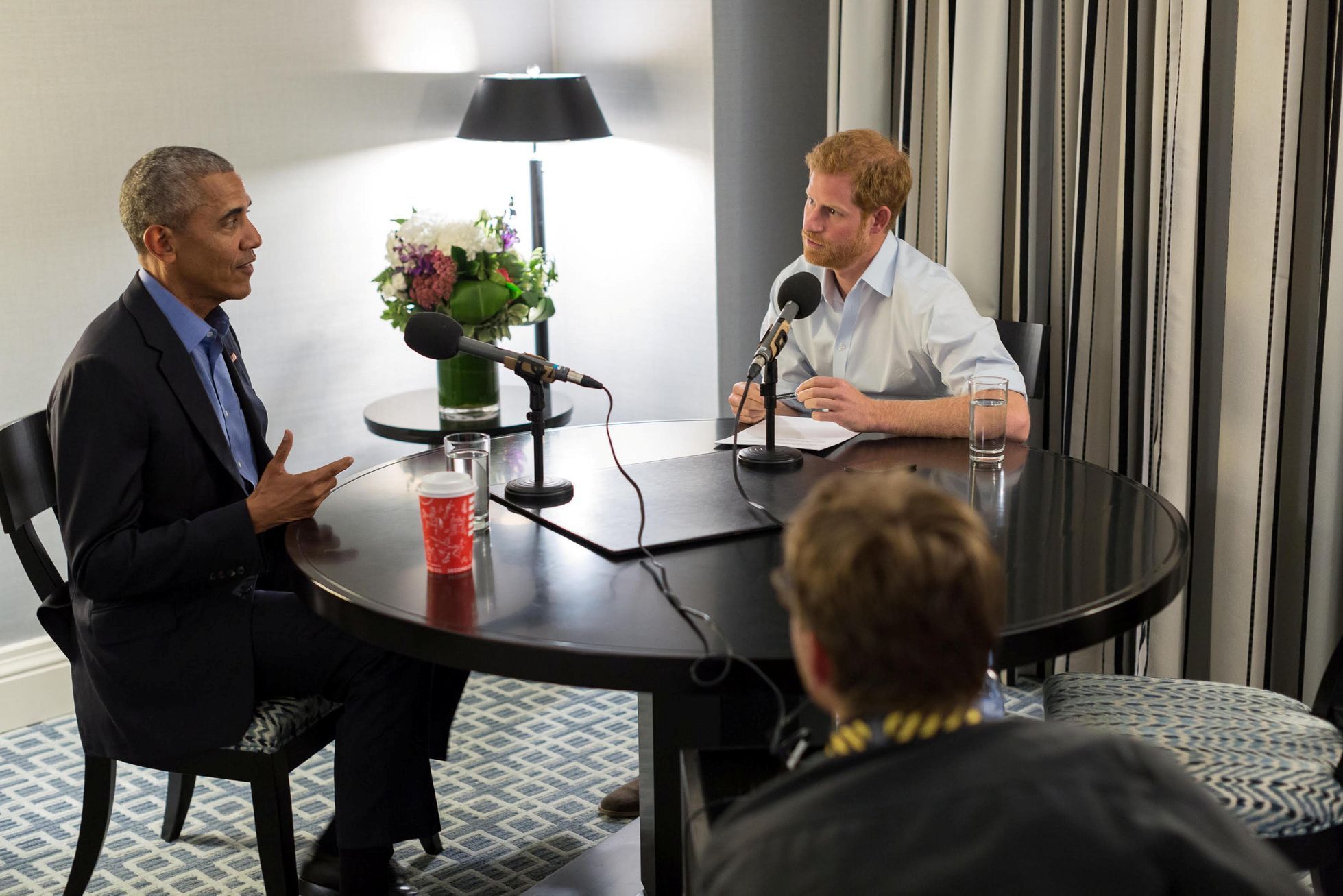 Barack Obama a princ Harry - rozhovor