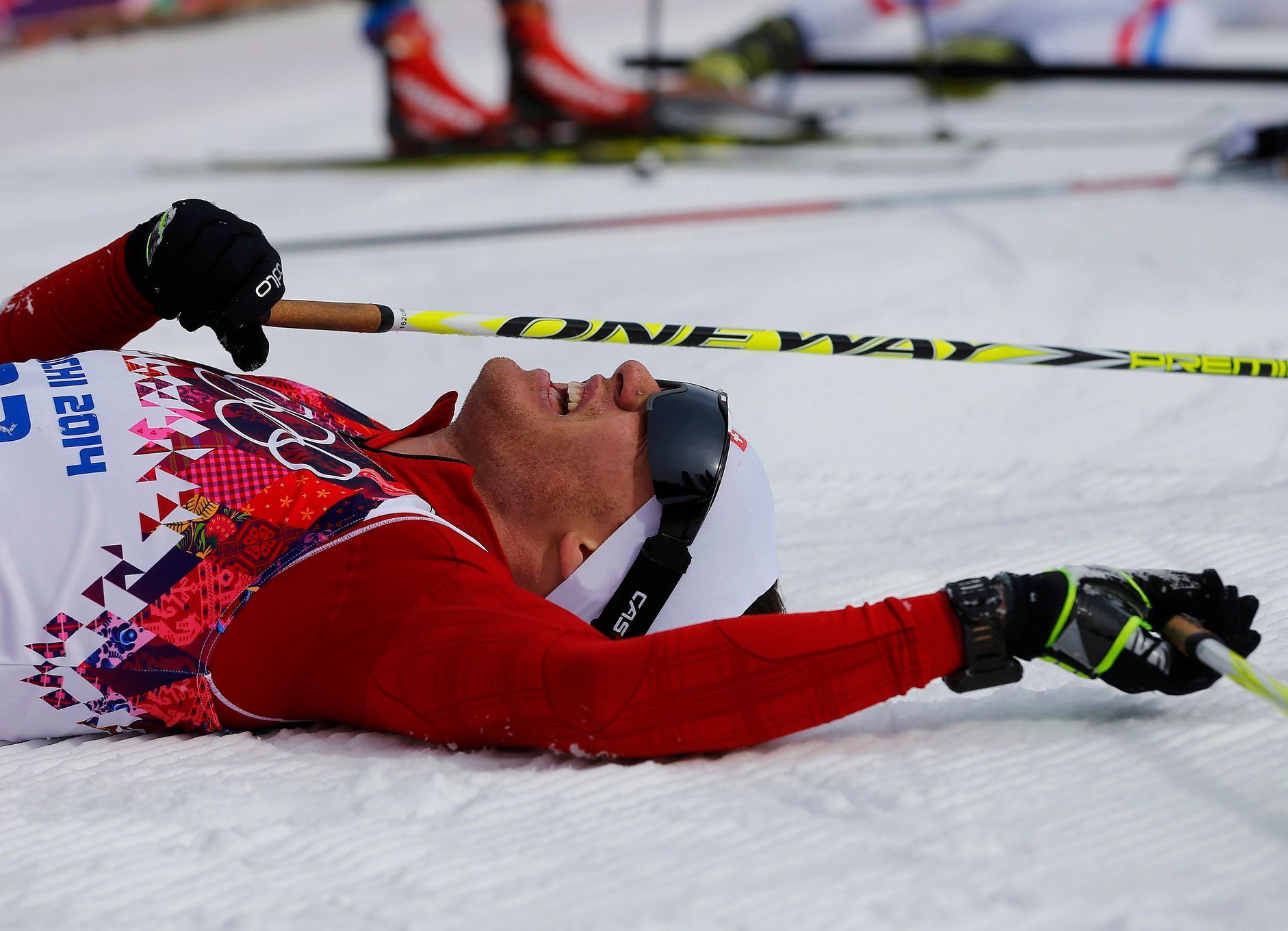 Soči 2014, skiatlon: vítězný Dario Cologna ze Švýcarska
