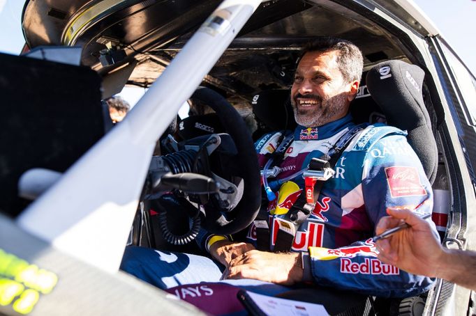 Násir Attíja (Prodrive) před Rallye Dakar 2024