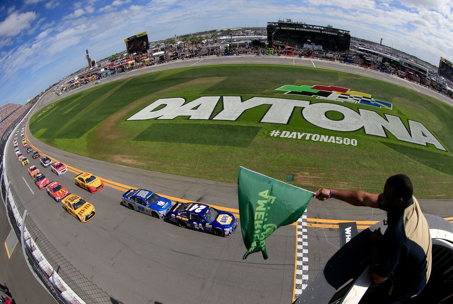 NASCAR 2016, Daytona 500: start