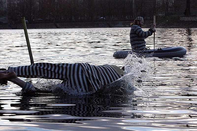 Kuba s Fidelem na Vltavě