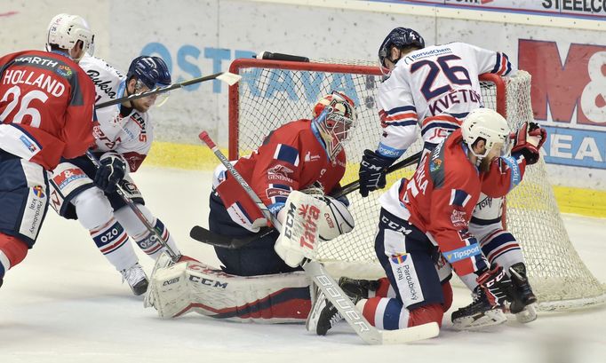 Vítkovice porazily v předehrávce 40. kola Pardubice.