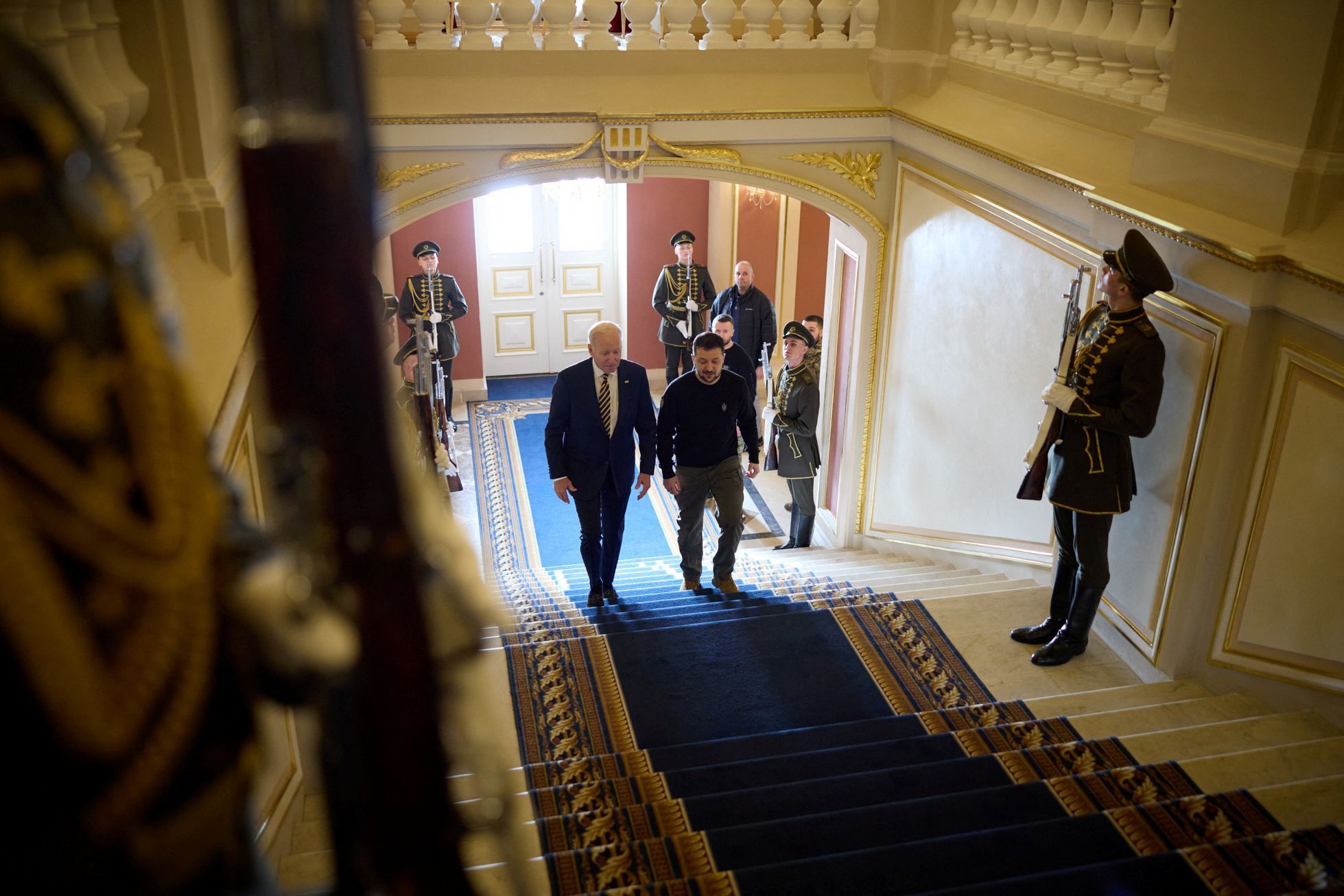 Joe Biden, Volodymyr Zelenskyj.