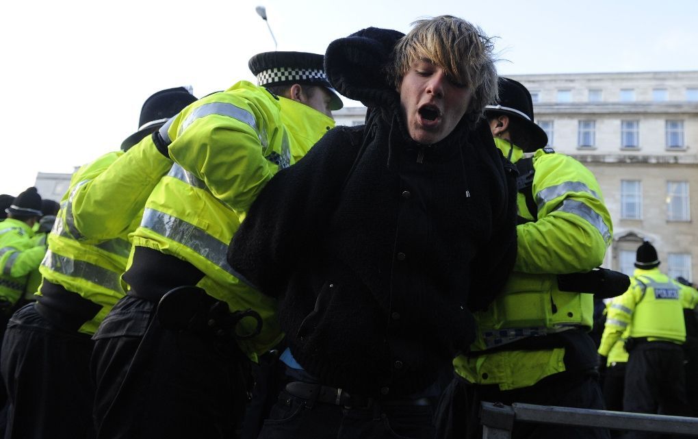 Další demonstrace britských studentů proti zvýšení školného