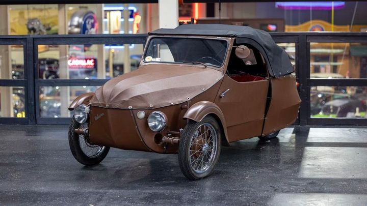 Hadrák v Americe čeká na nového majitele. Vzácný Velorex ani nemá cenovku; Zdroj foto: Mecum Auctions