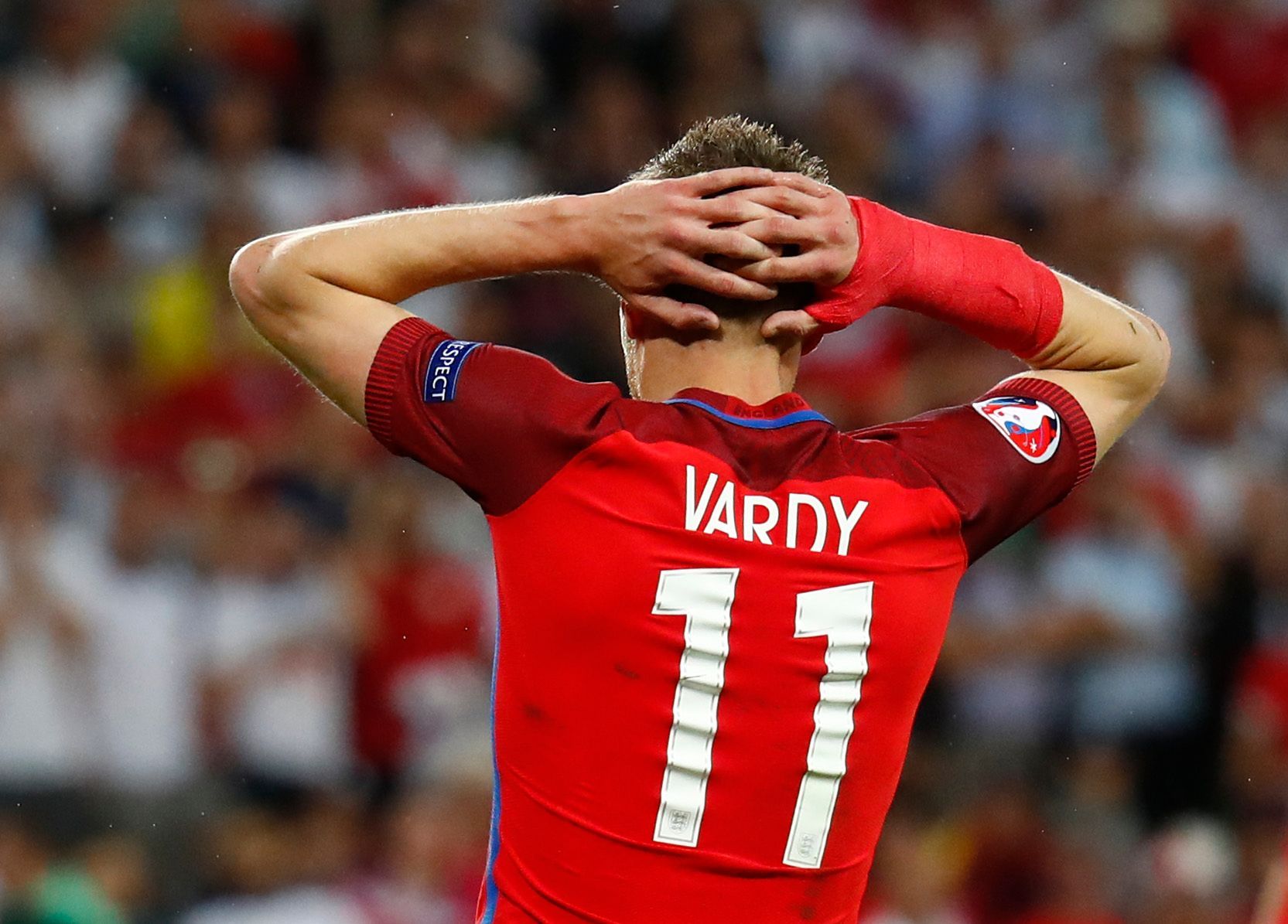Euro 2016, Slovensko-Anglie: Jamie Vardy