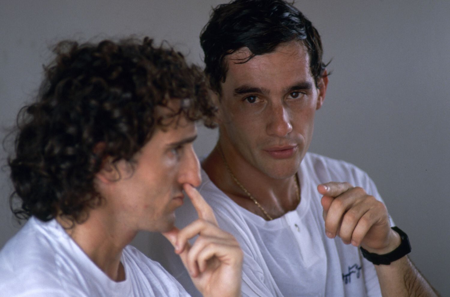 F1 1988, VC San Marina : Alain Prost a Ayrton Senna
