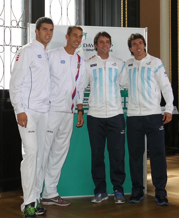 Los semifinálového duelu Davis Cupu 2013 Česko - Argentina