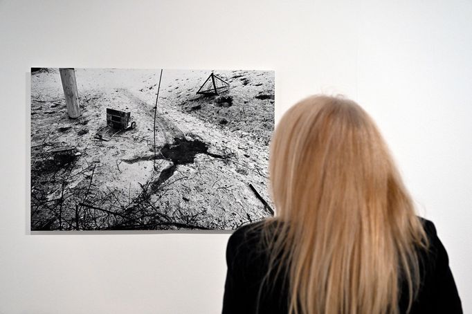 Na snímku fotografie Otevřená rána od Stanleyho Greena.