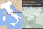 Grafika: Podívejte se, kde zemětřesení udeřilo