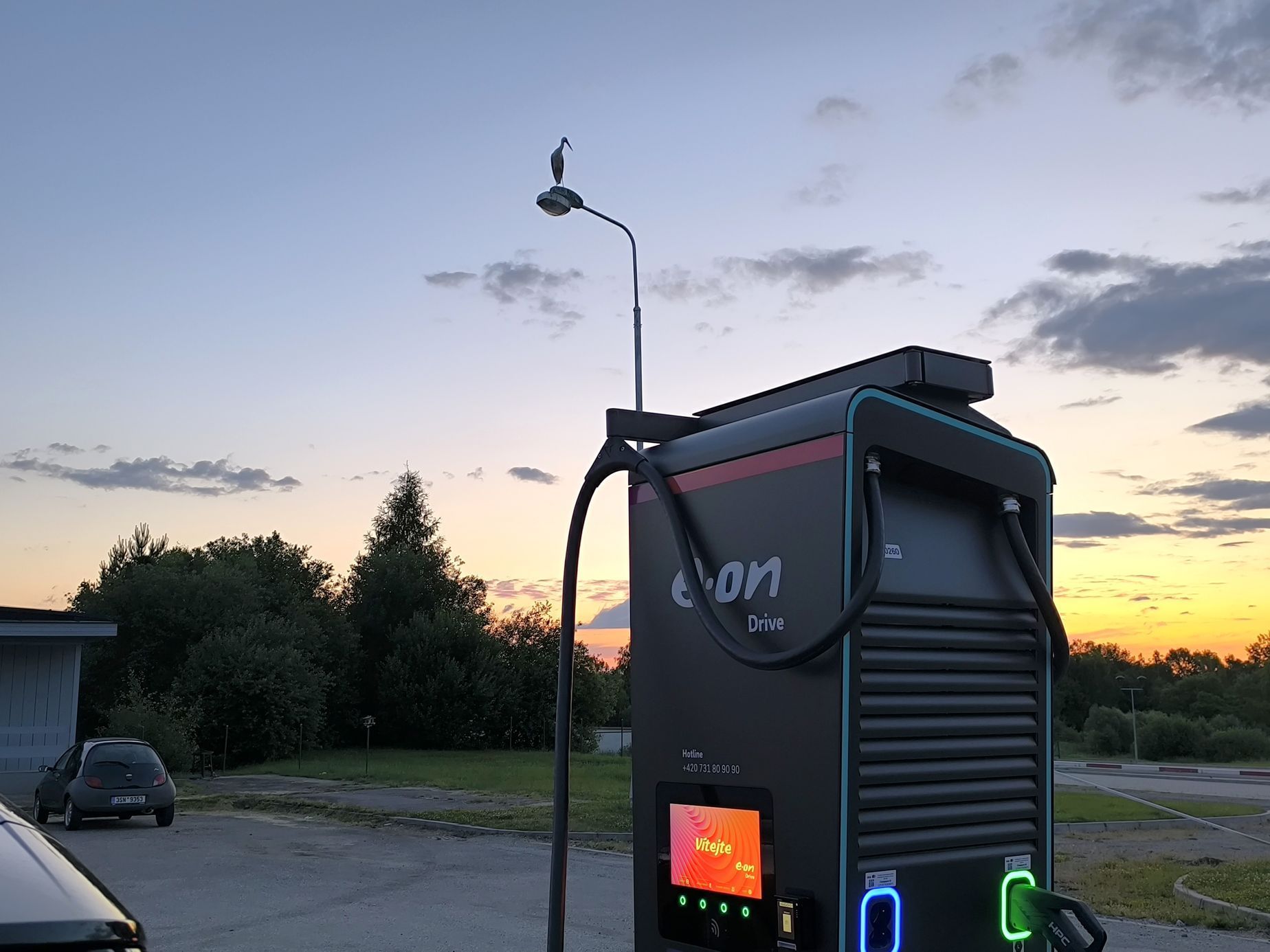 Eon roaming dobíjení elektromobil