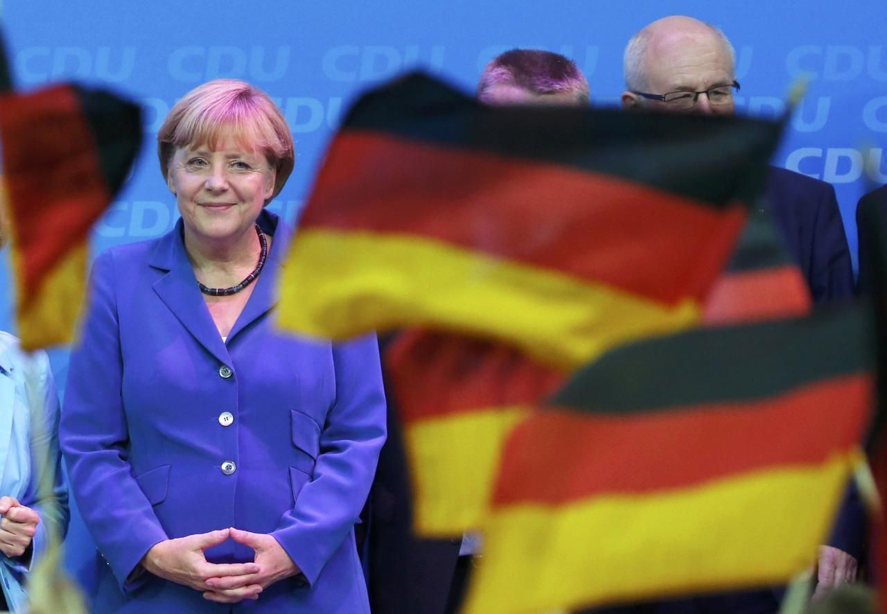 Německo - volby 2013 - Merkelová