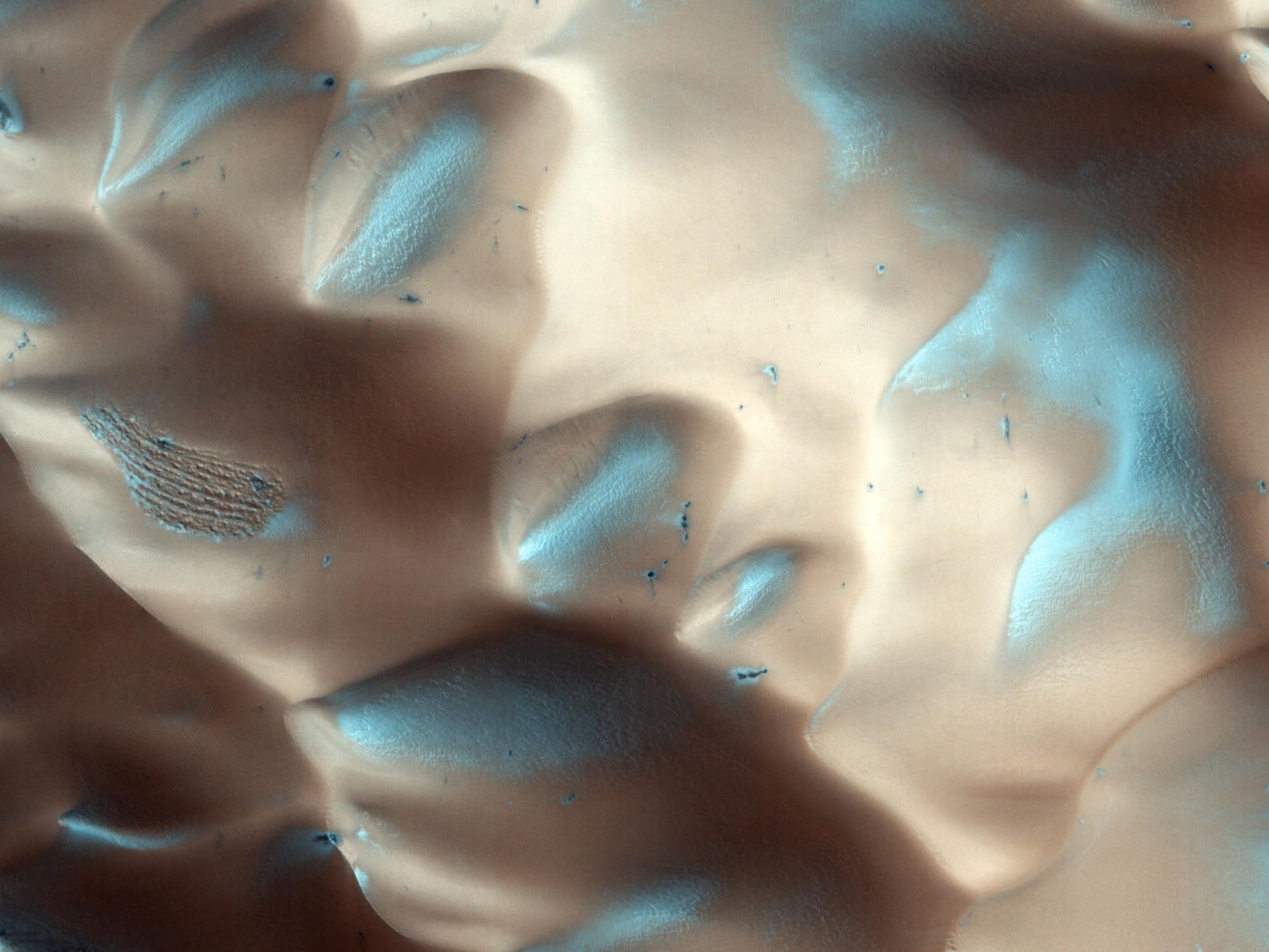 Fotogalerie / Fascinující pohledy na povrch Marsu / NASA / 6