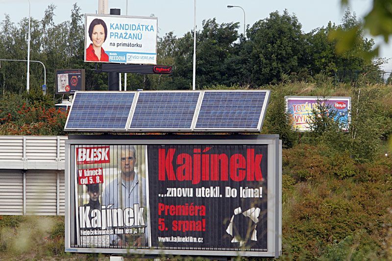 Billboardy na komunální volby v Praze