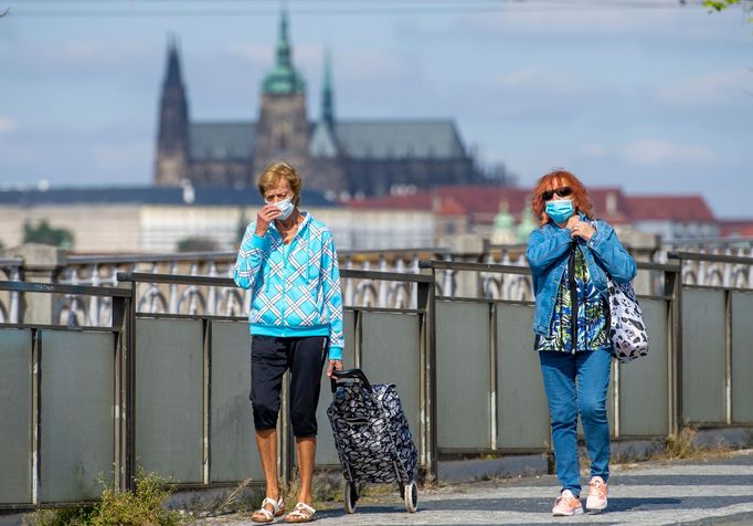 epidemie, koronavirus, praha