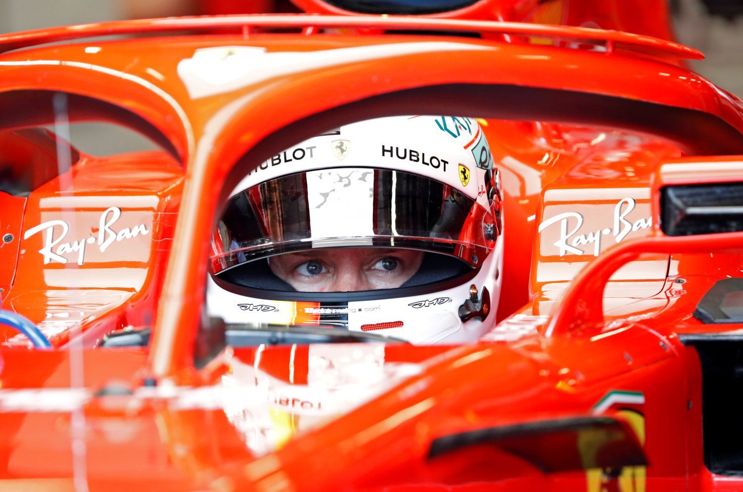 F1, VC Ázerbájdžánu 2018: Sebastian Vettel, Ferrari