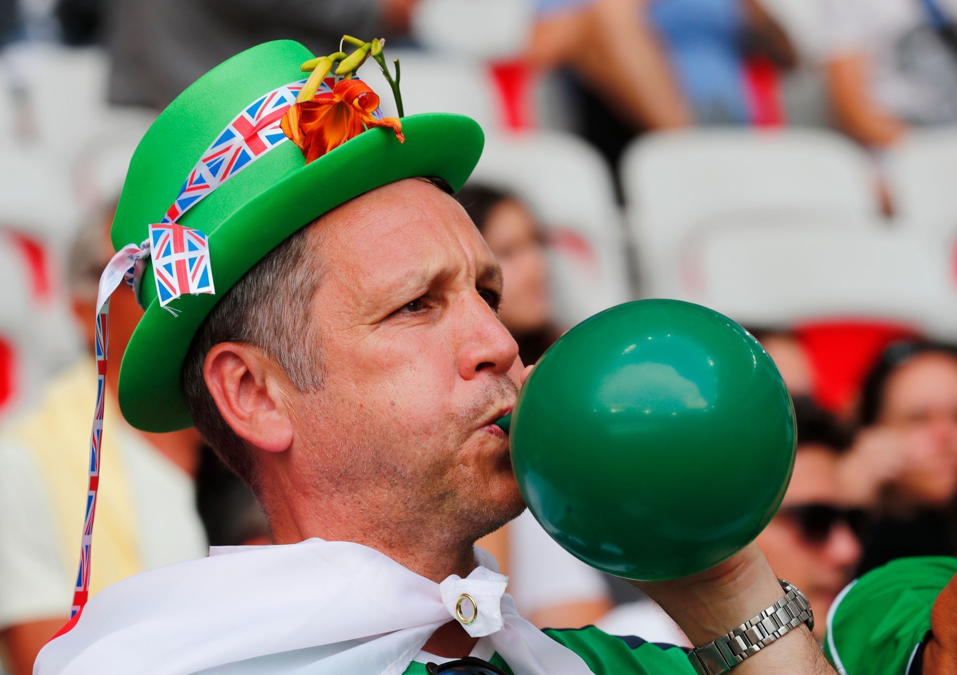 Euro 2016, Polsko-Severní Irsko: fanoušek Severního Irska