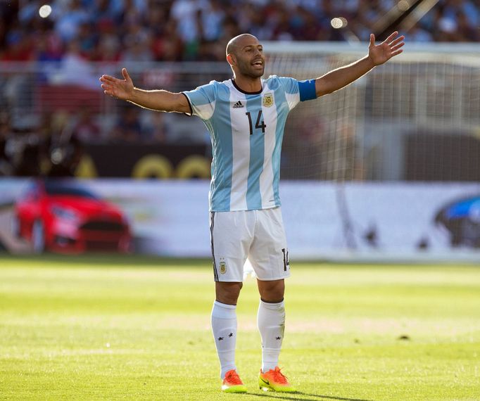 Argentina - Chile, Copa América 2016, skupina. Javier Mascherano