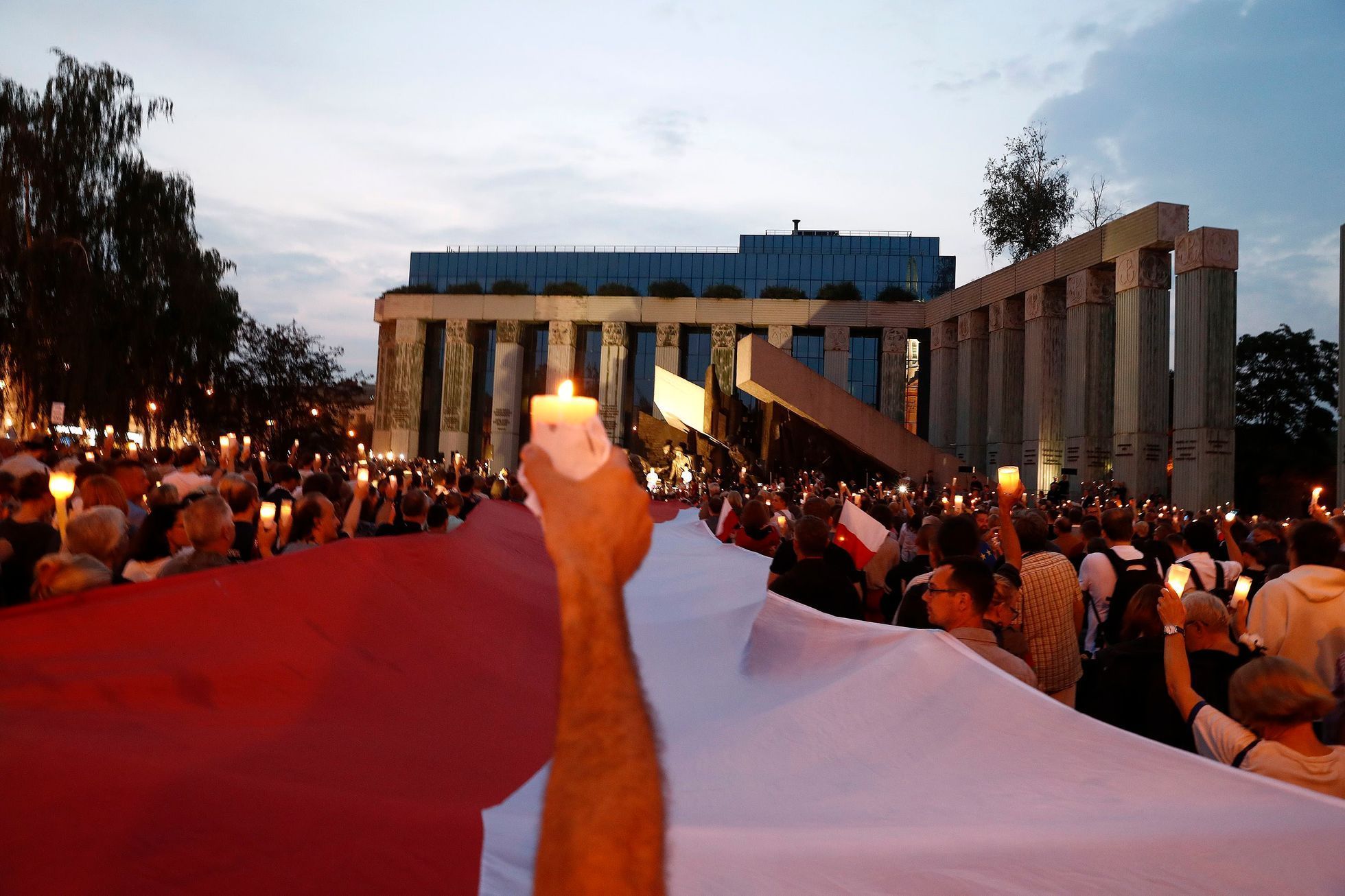 Polsko protestuje proti soudní reformě