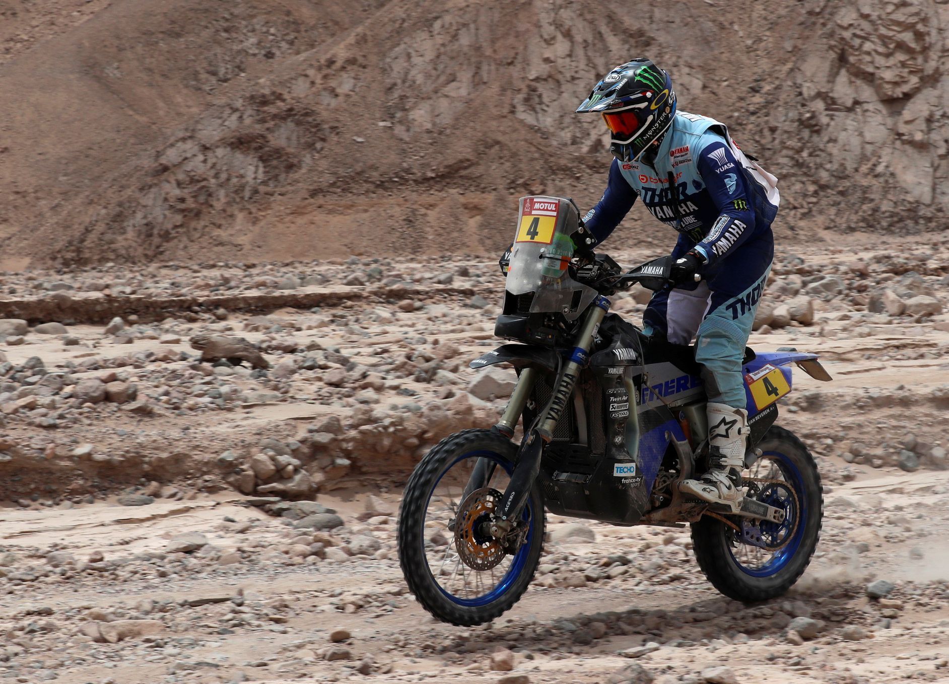 Rallye Dakar 2019, 4. etapa: Adrien van Beveren, Yamaha