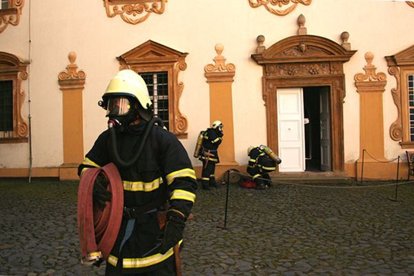 požární cvičení Lemberk
