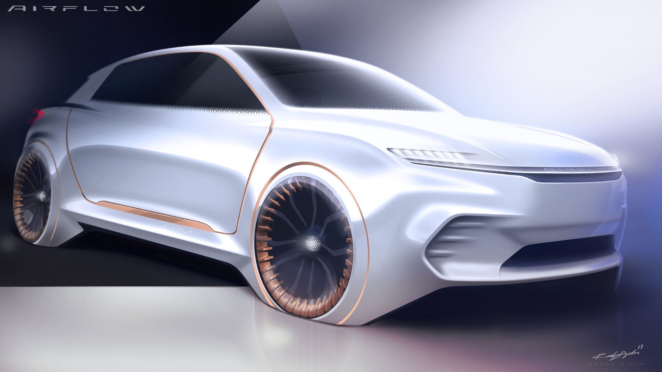 Chrysler Airflow Vision koncept interiér CES 2020