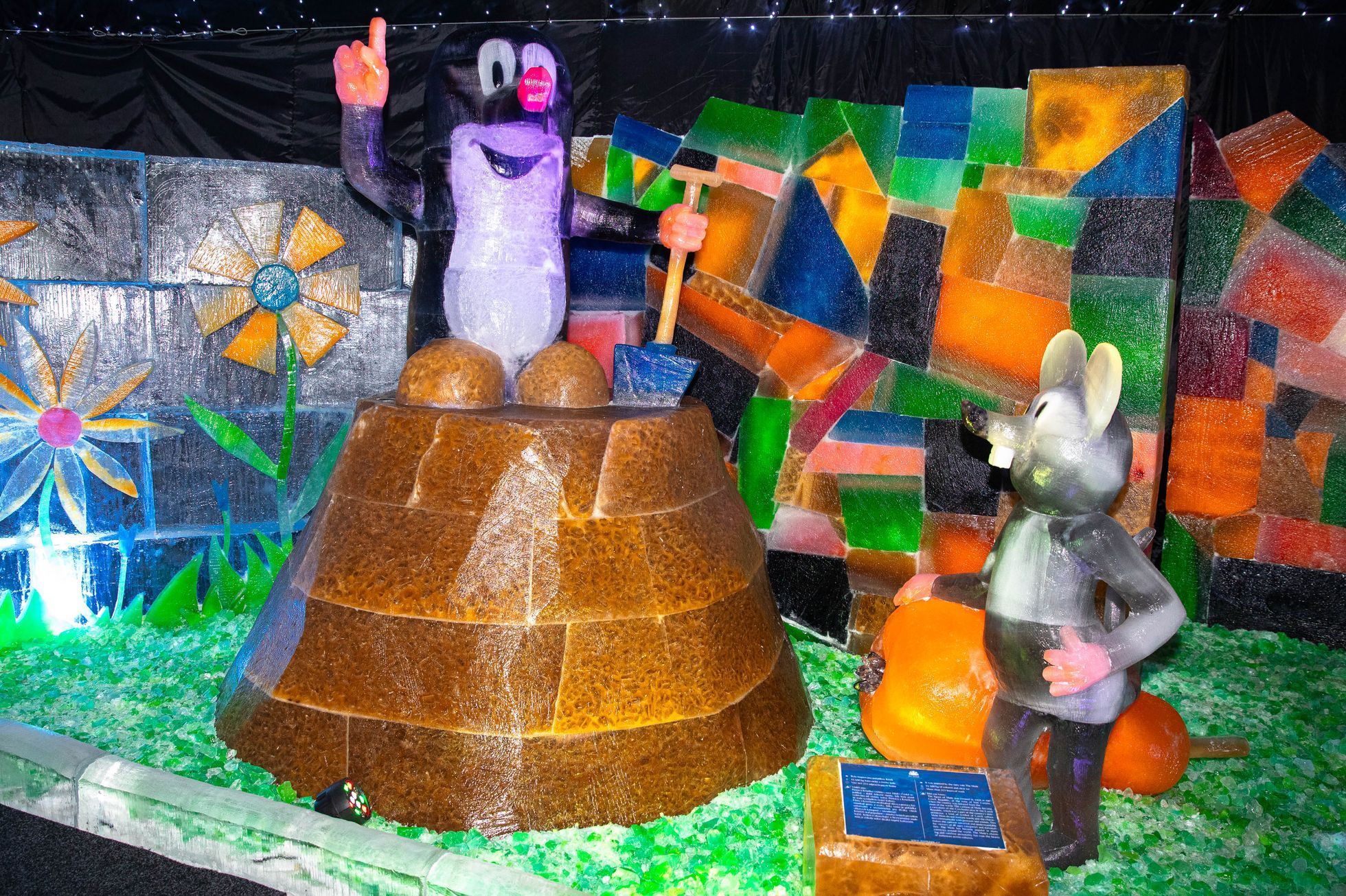Ledové sochy - výstava Ice Magic