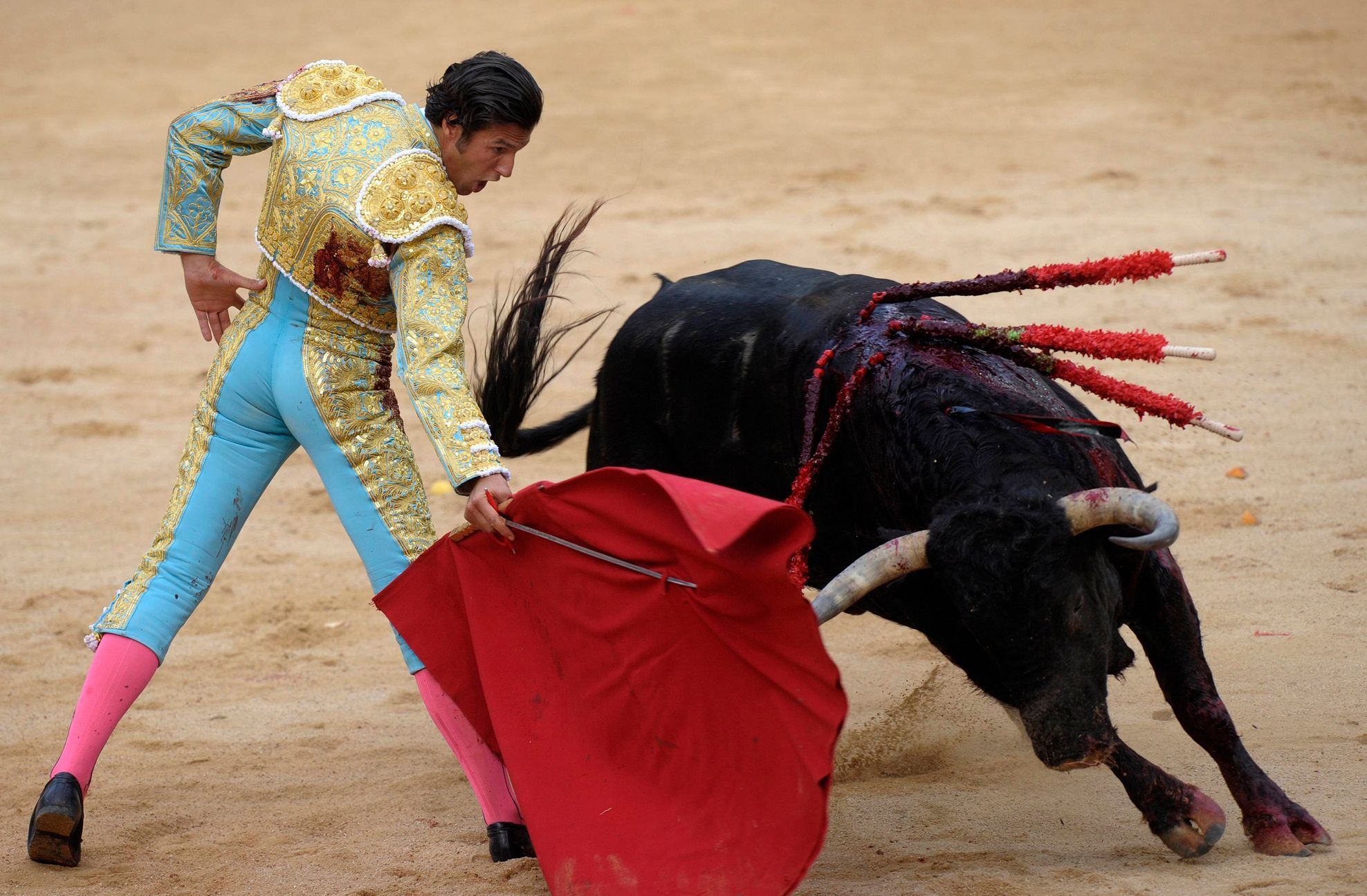 Pamplona: běh býků