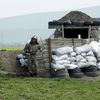 Poblíž frontové linie v Náhorním Karabachu.