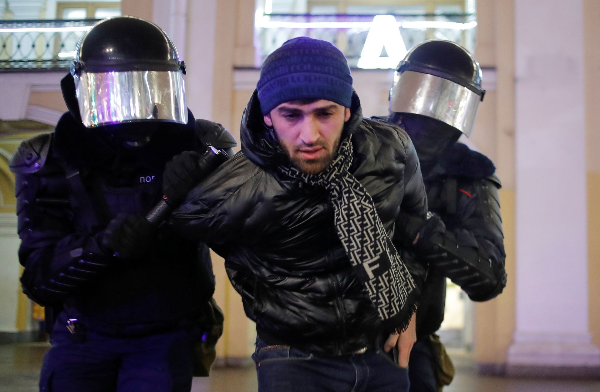 Navalnyj, soud, protesty 6