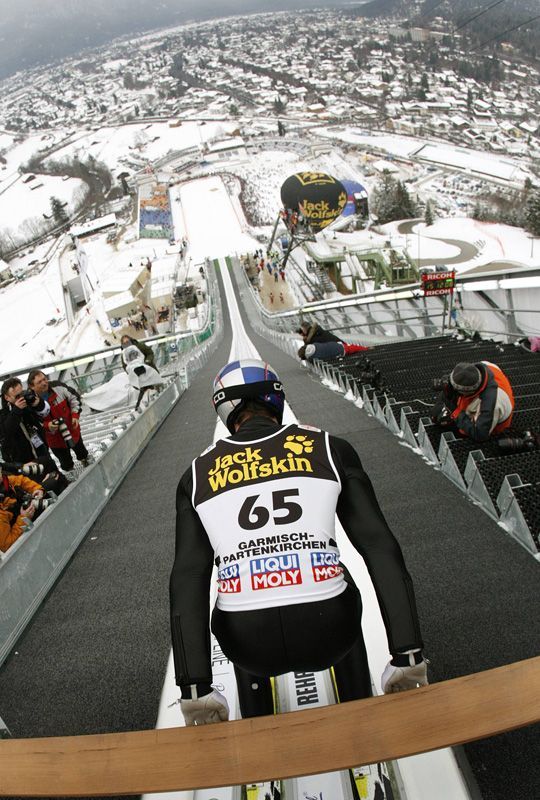 Nový rok 2008: Adam Malysz v GaPa