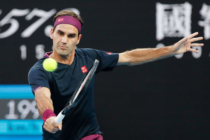 Roger Federer v semifinále Australian Open 2020