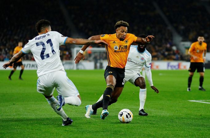 Soccer Football - Europa League - Group L - Wolverhampton Wanderers v Slovan Bratislava - Molineux Stadium, Wolverhampton, Britain - November 7, 2019  Wolverhampton Wande