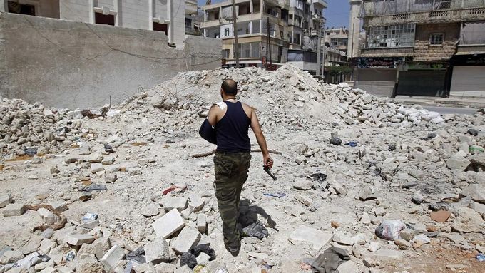 Provincie Aleppo po neustávajících bojích - Ilustrační foto