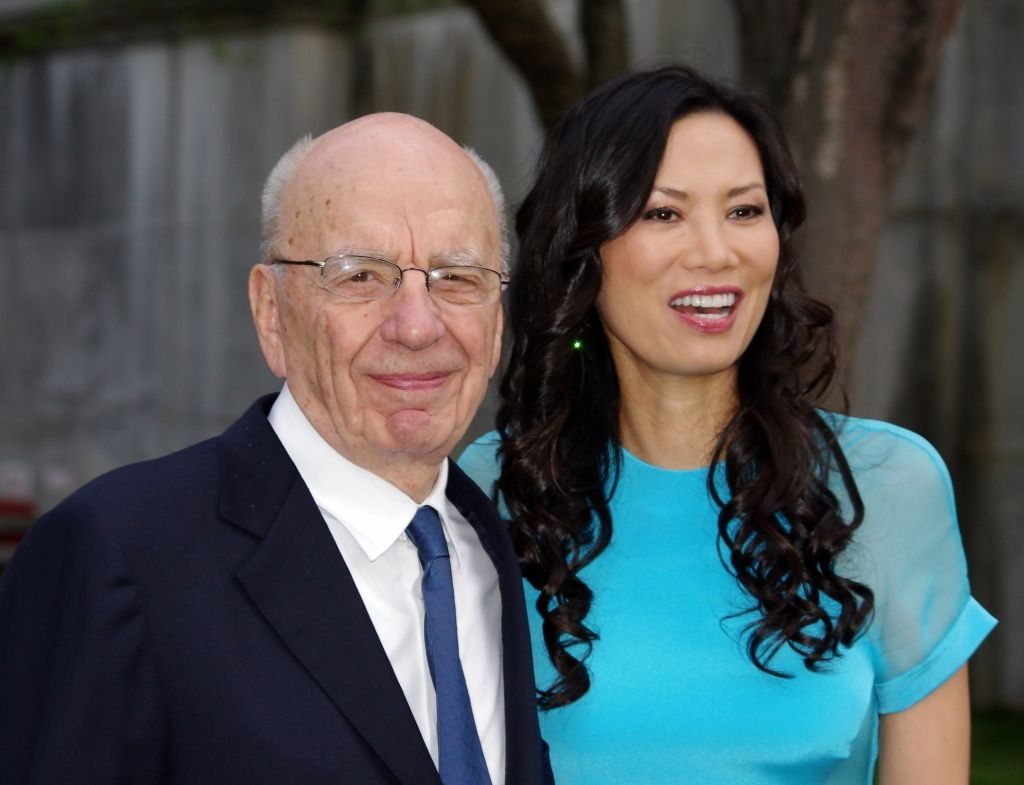 Rupert Murdoch s manželkou Wendi Deng
