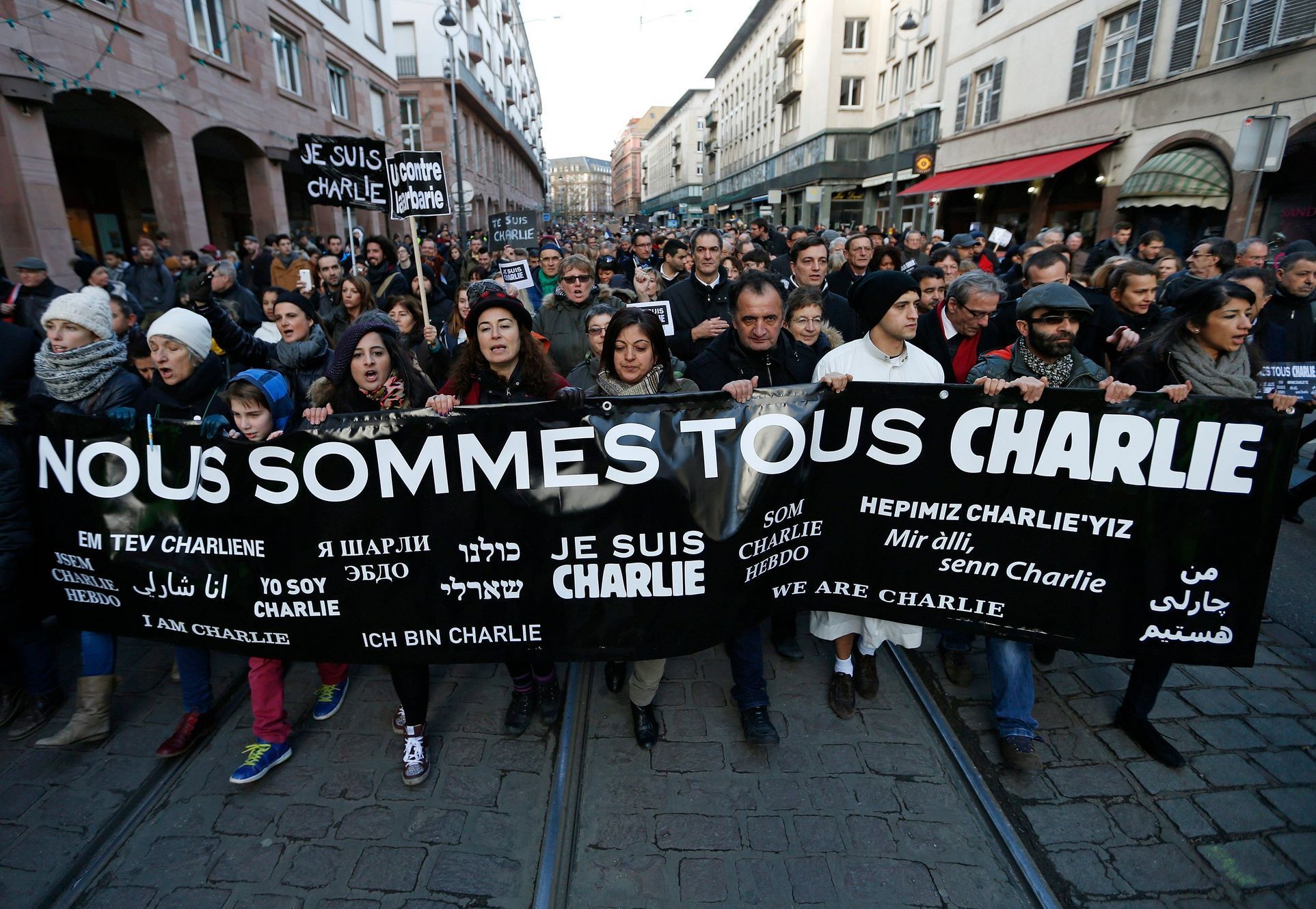 Všichni jsme Charlie - Štrasburk