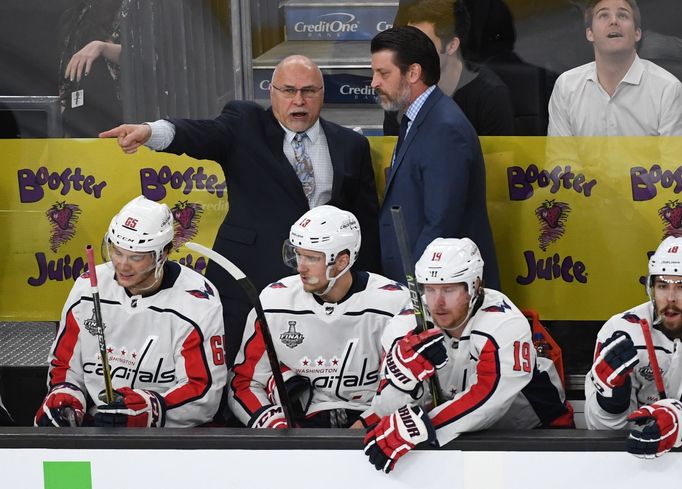 Barry Trotz, trenér Washingtonu Capitals